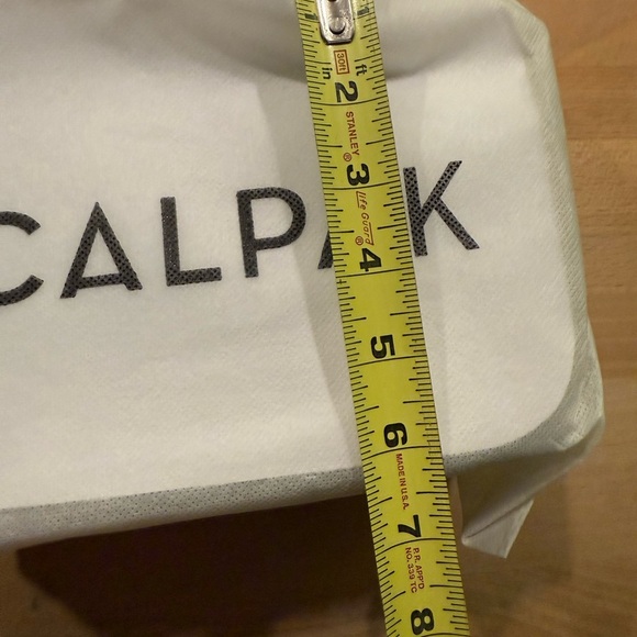 Calpak Clear Travel Cosmetic Case Stone. Free Gift w/ Purchase! - Picture 4 of 6